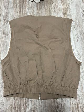 Chaleco Mango Talla S Color Topo