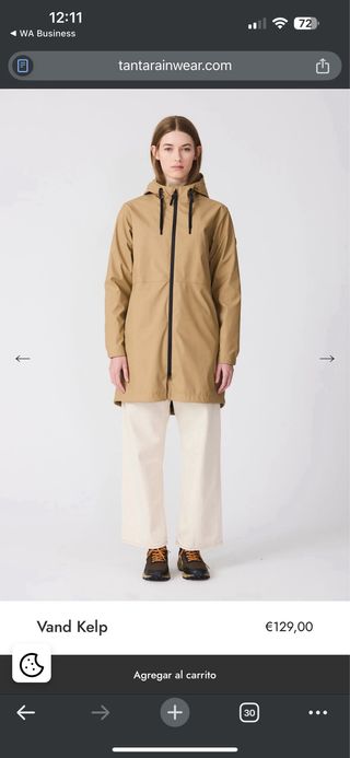 Chaqueta Tanta Rainwear Vand