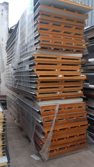 Panel sándwich cubierta