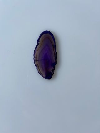 Chapa de ágata morada