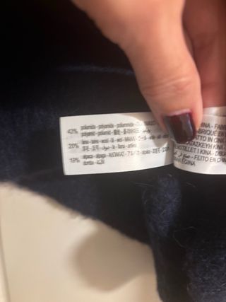 Jersey Zara Alpaca y Lana No envío