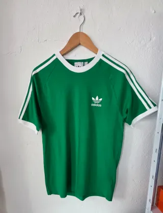 Camiseta Adidas 3 Stripes Verde