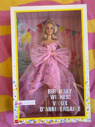 Barbie Signature birthday wishes 2022
