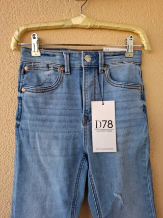 Jeans Jeans cropped flare D78