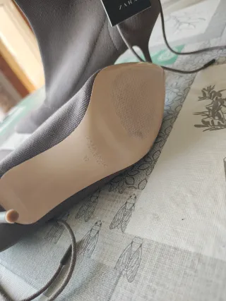 Botines de tacón fino 37