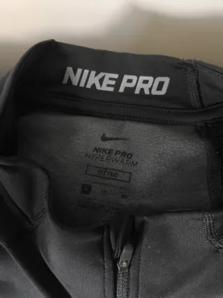Sudadera Nike Pro XL Media Cremallera slim