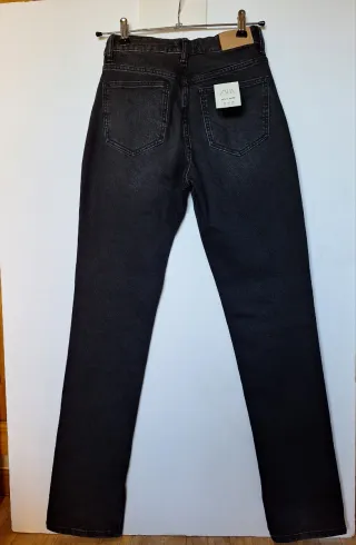 Pantalón Zara Split Slim Talla 34. Nuevo.