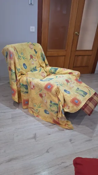 Sillón orejero para tapizar