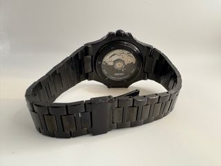 Seiko Mod Nautilus Full Black Automático