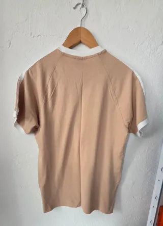 Camiseta Adidas 3 Stripes Beige