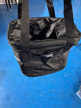 Cesta Bicicleta Delantera Negra