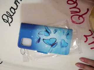 Funda libro Xiaomi mariposas azules