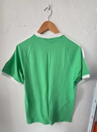 Camiseta Adidas 3 Stripes Verde Claro