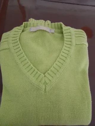 Jersey verde de pico talla M