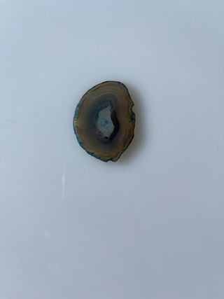 Chapa decorativa de ágata