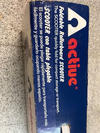 Patinete Scooter Plegable Active