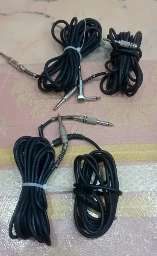 Kit 3 microfoni + 4 cavi