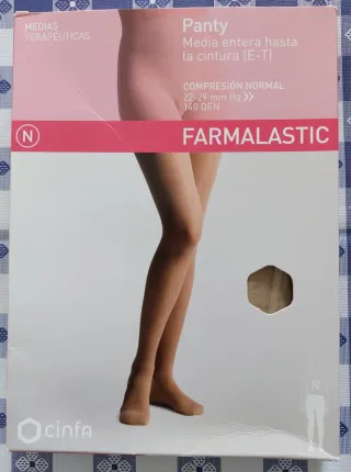 Medias enteras Farmalastic compresión normal