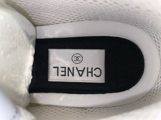 Zapatillas Chanel Runner Blancas/Plateadas Talla 4