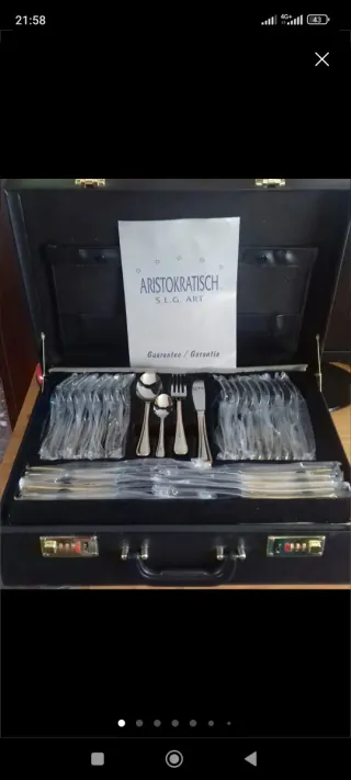 Cubertería Aristokratisch S. L. G. Art.