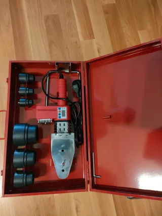 Polifusor para tuberías de plástico