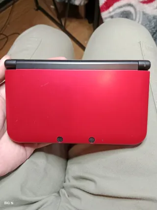 Nintendo 3DS XL rossa+caricatore+stylus