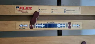 Somier Flex 150 con patas redondas