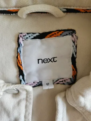 Chaqueta vaquera Next beige