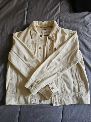 Chaqueta vaquera Next beige