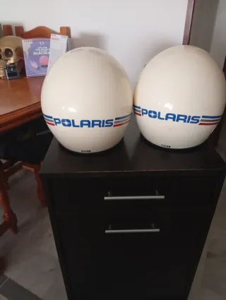 Casco Polaris Blanco los dos talla m