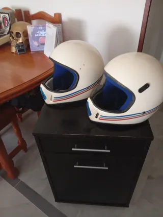 Casco Polaris Blanco los dos talla m