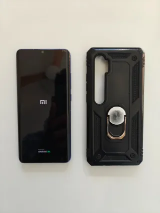 Xiaomi Note 10 Lite Negro + Funda