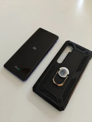 Xiaomi Note 10 Lite Negro + Funda