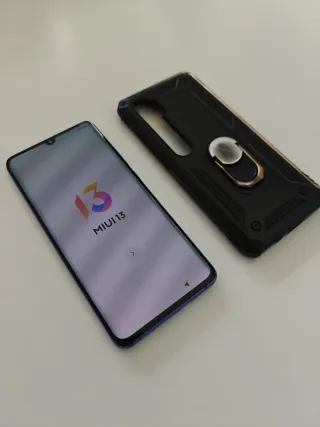 Xiaomi Note 10 Lite Negro + Funda