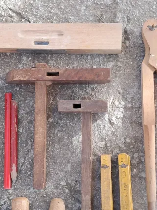 HERRAMIENTAS CARPINTERO VINTAGE