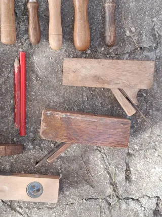 HERRAMIENTAS CARPINTERO VINTAGE