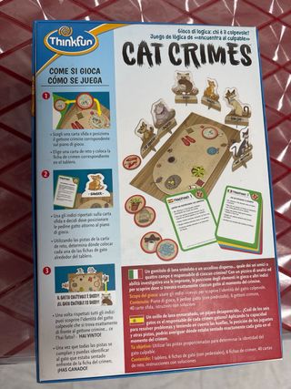 Juego de mesa CAT CRIMES ThinkFun
