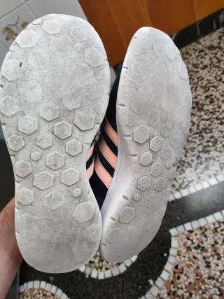 Scarpe da ginnastica Adidas ragazza blu e rosa
