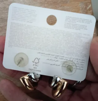 Pendientes Aro Oro y Plata Parfois