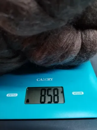 858 gr de Lana Mohair/Poliamida