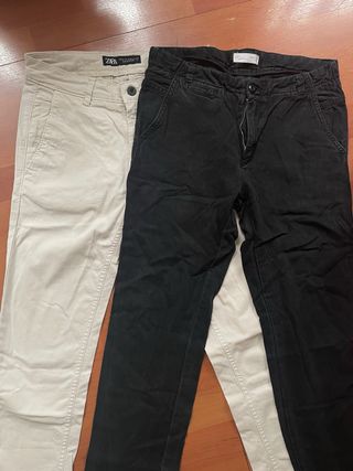 Lote 2 Pantalones Zara Hombre Talla 36