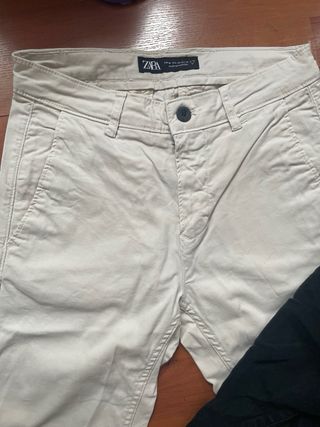 Lote 2 Pantalones Zara Hombre Talla 36