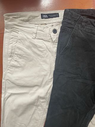 Lote 2 Pantalones Zara Hombre Talla 36