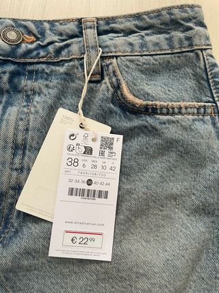 Falda vaquera Stradivarius