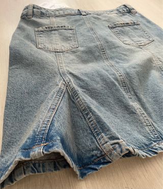 Falda vaquera Stradivarius