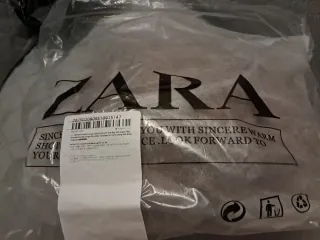 Bolso Zara Marrón y Beige