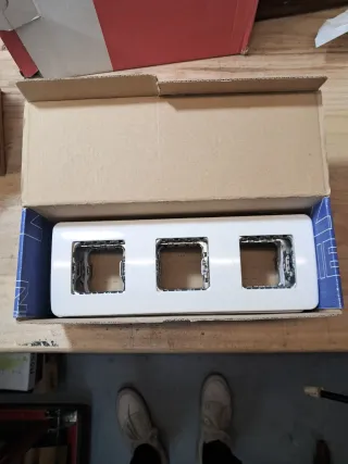 Placa NIESSEN 2273.1 BA 3 Combi Horizontal