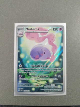 Carta Pokémon Musharna 117/086 Fulgor Negro