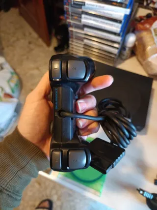 PS2 Fat Negra + Juegos