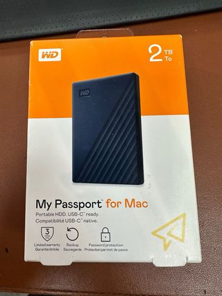 Disco Duro Externo WD My Passport Azul#3NCF1C